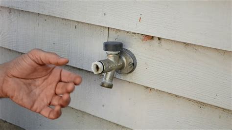 anti-siphon valve on outdoor faucet|How to Install a Frost